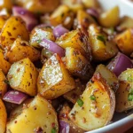 honey mustard roasted potato salad