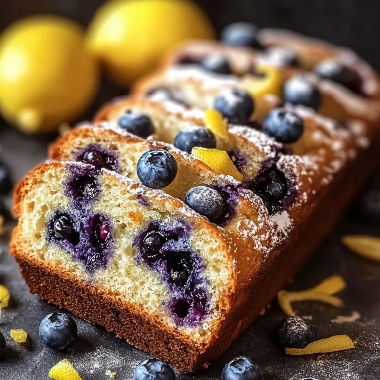 lemon blueberry sourdough breakfast loaf