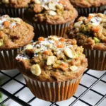 Carrot Cake Zucchini Muffins Recipe