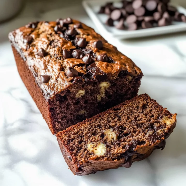 Chocolate Espresso Banana Bread