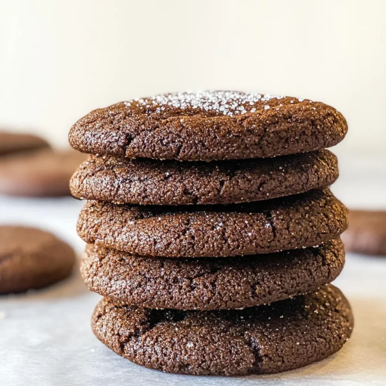 Chocolate Sugar Cookies