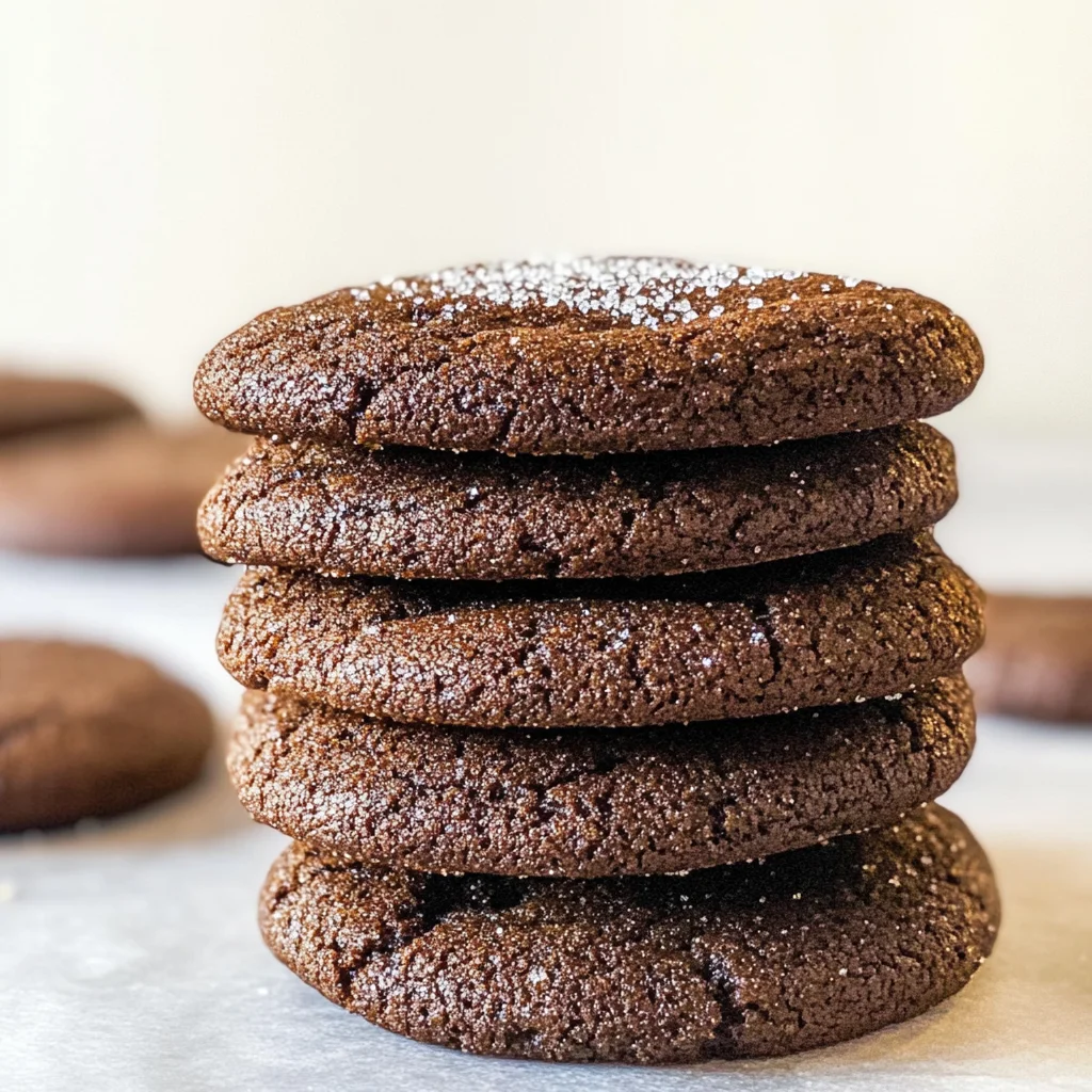 Chocolate Sugar Cookies