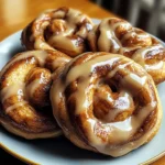 Cinnamon Knots with Coffee Icing: Indulge in Delight!