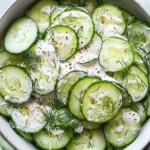 Creamy Cucumber Salad