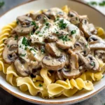 Creamy Mushroom Stroganoff