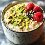 Creamy Pistachio Overnight Oats