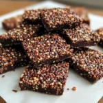 Dark Chocolate Quinoa Crisps: A Healthy Indulgence with a Crunch
