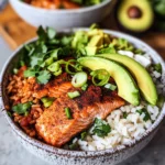 Delicous Salmon Taco Bowls