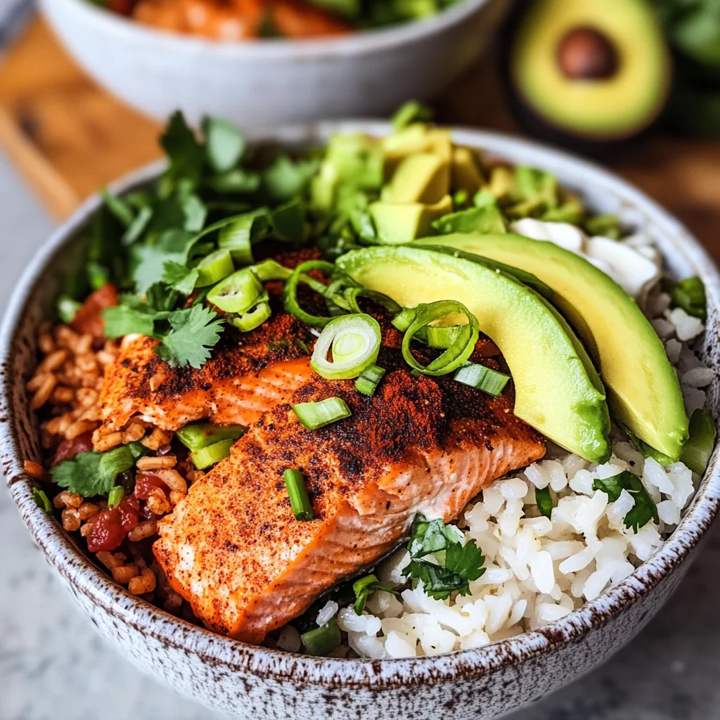 Delicous Salmon Taco Bowls