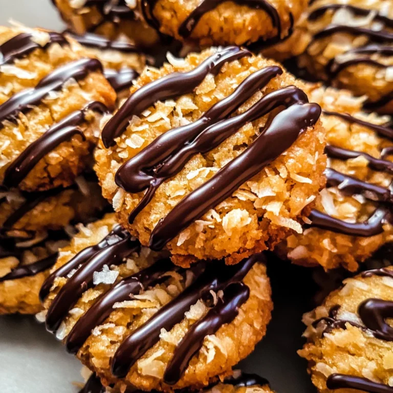 Homemade Samoas Cookies