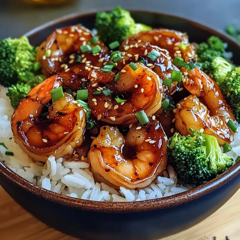 Honey Garlic Shrimp Bowls