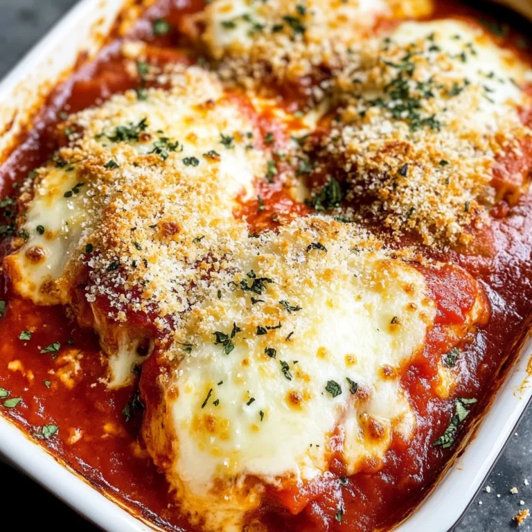 Keto Chicken Parmesan Casserole