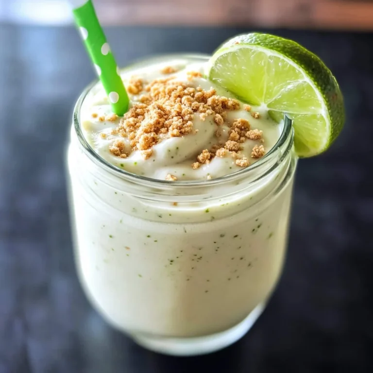 Key Lime Pie Protein Smoothie