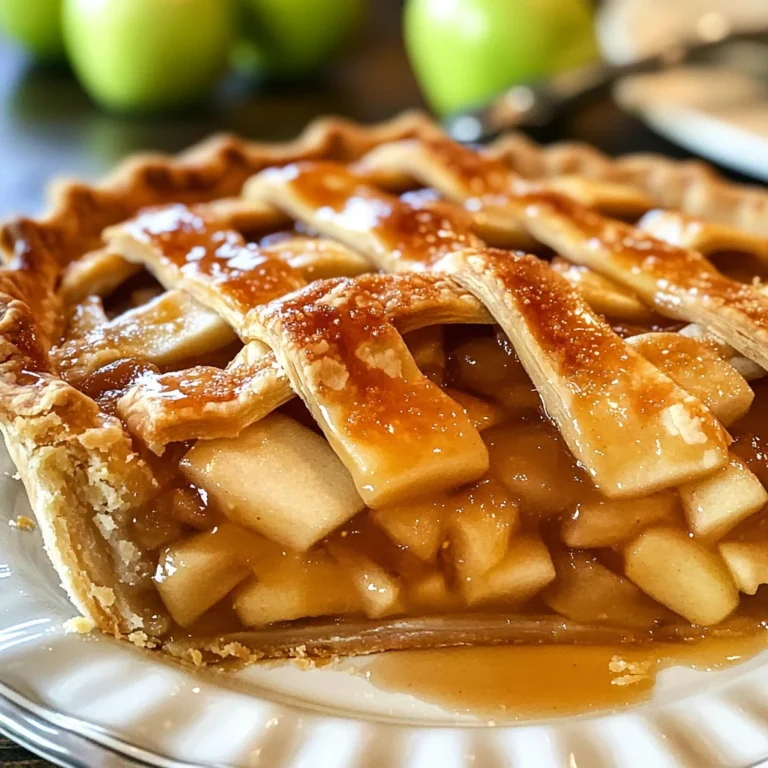 Lattice Apple Pie