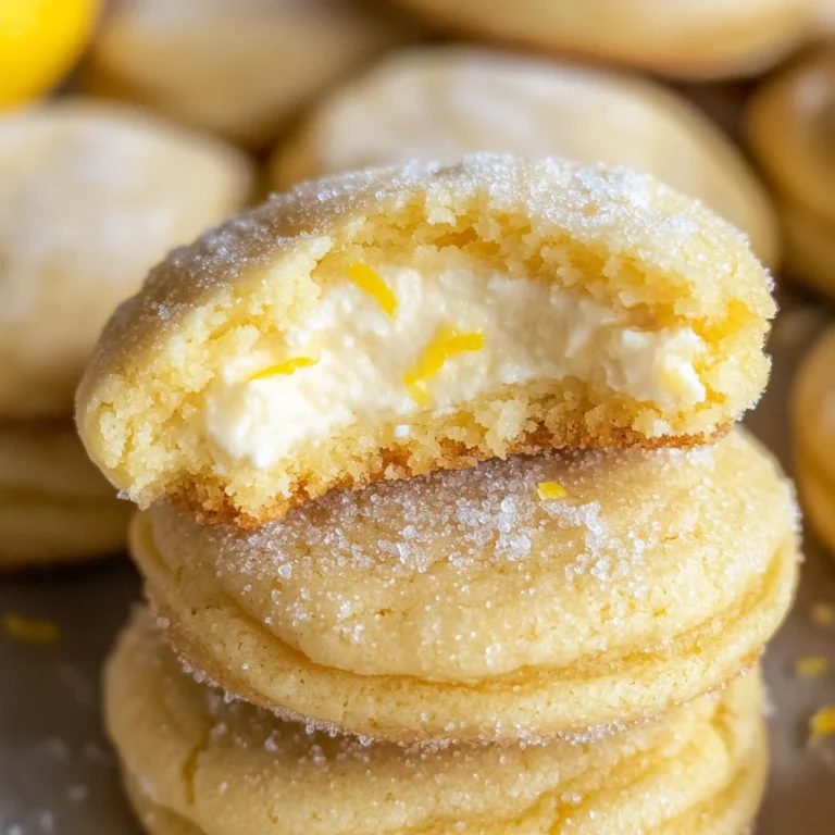 Lemon Cheesecake Cookies