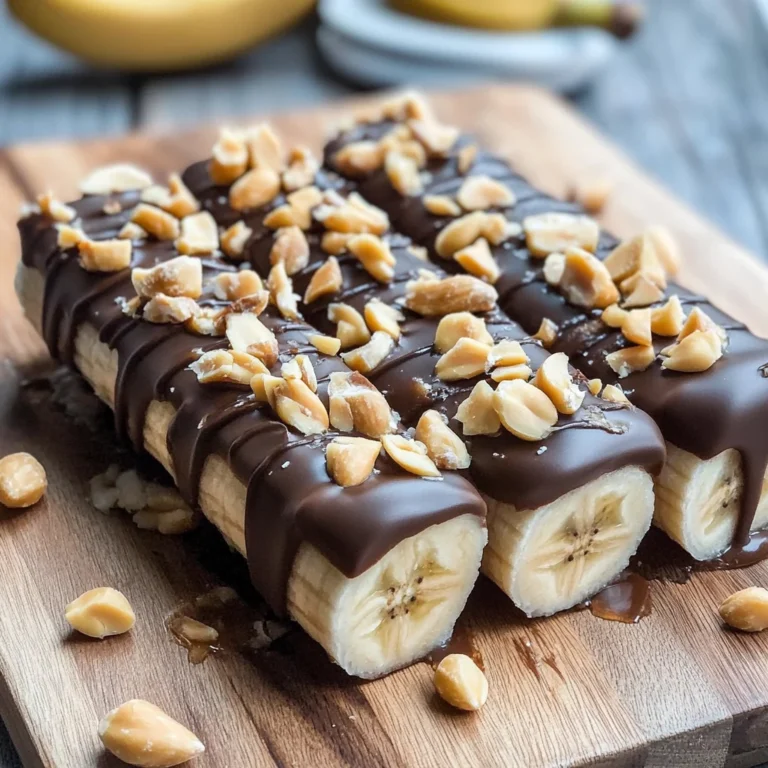 Low Calorie Frozen Banana Snickers Recipe