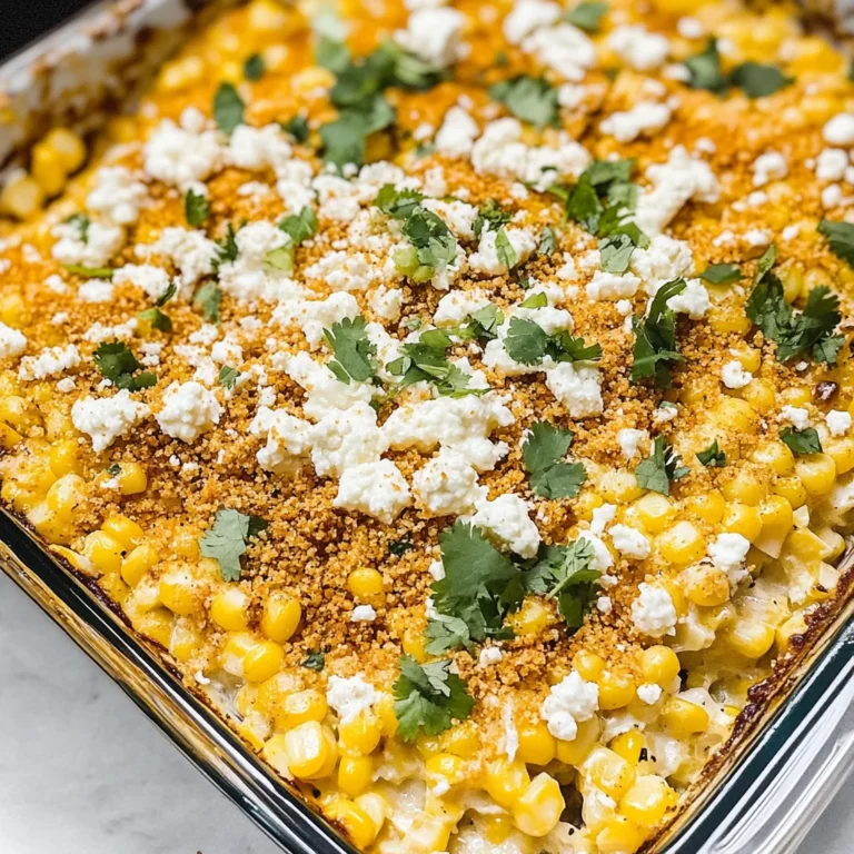 Mexican Street Corn Casserole