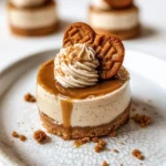No Bake Mini Biscoff Cheesecakes