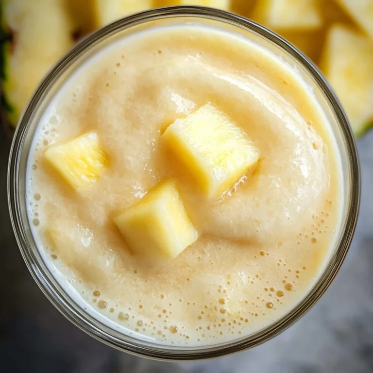 Pineapple Smoothie