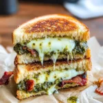 Sourdough Pesto Grilled Cheese