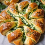 Spring Greens Star Bread