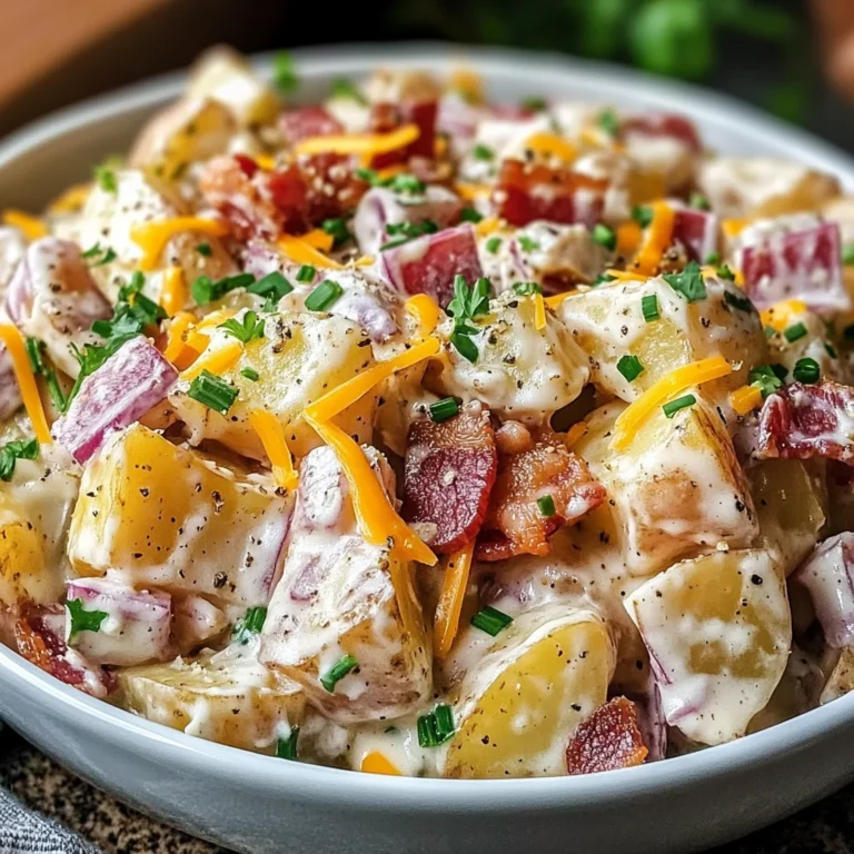 Steakhouse Potato Salad: A Creamy, Flavor-Packed Side Dish