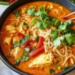 Thai Red Curry Noodle Soup