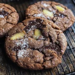 Triple Ginger Dark Chocolate Cookies