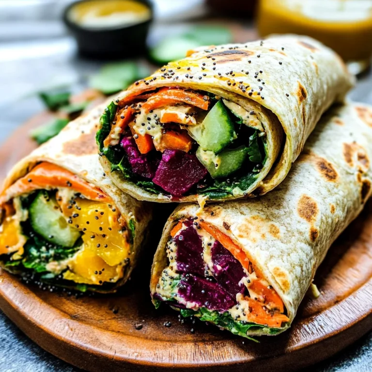 Veggie Wrap with Hummus