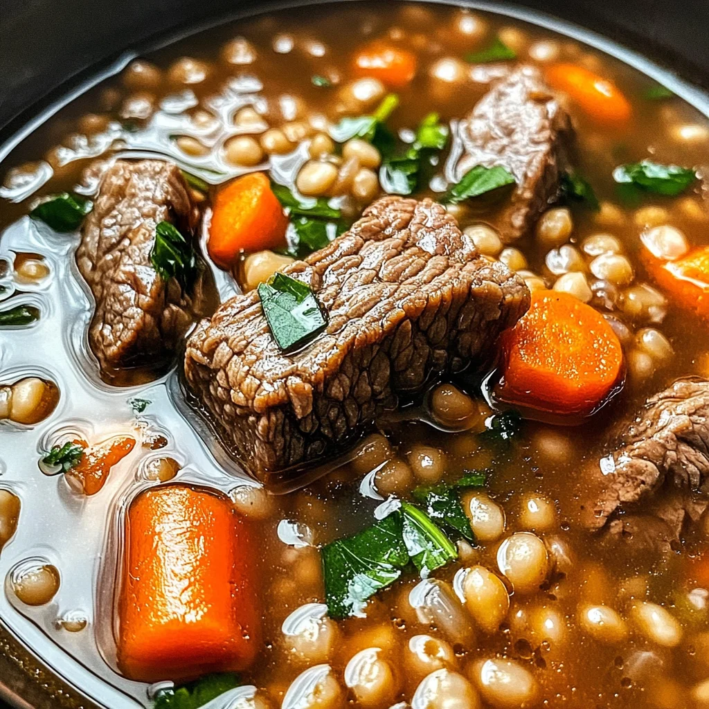 Gordon Ramsay Beef Barley Soup