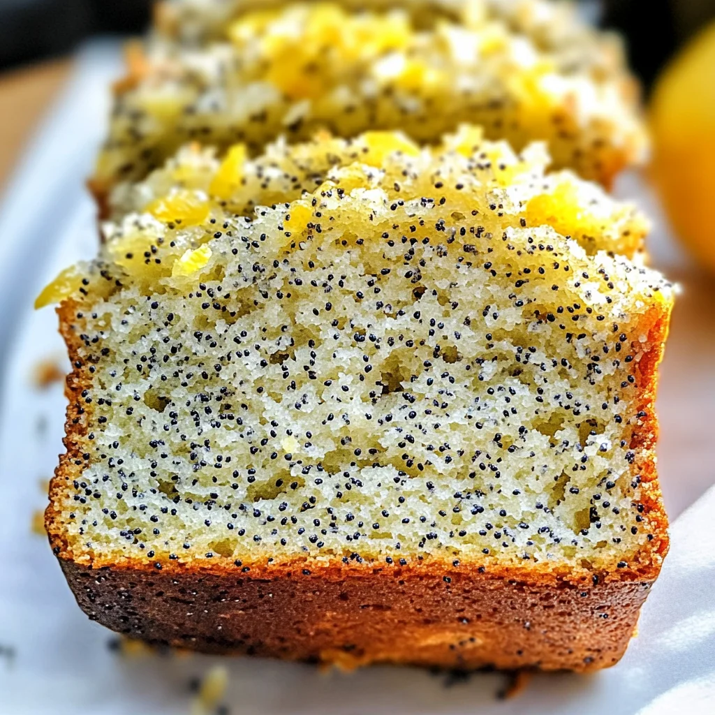 Lemon Poppy Seed Bread